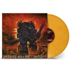 DISMEMBER - Massive Killing Capacity - YELLOW/ORANGE MARBLED LP