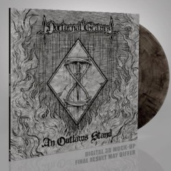 NOCTURNAL GRAVES - An Outlaw's Stand - CRYSTAL CLEAR & BLACK MARBLED LP