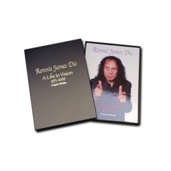 RONNIE JAMES DIO - A Life In Vision 1975-2009 - KNJIGA