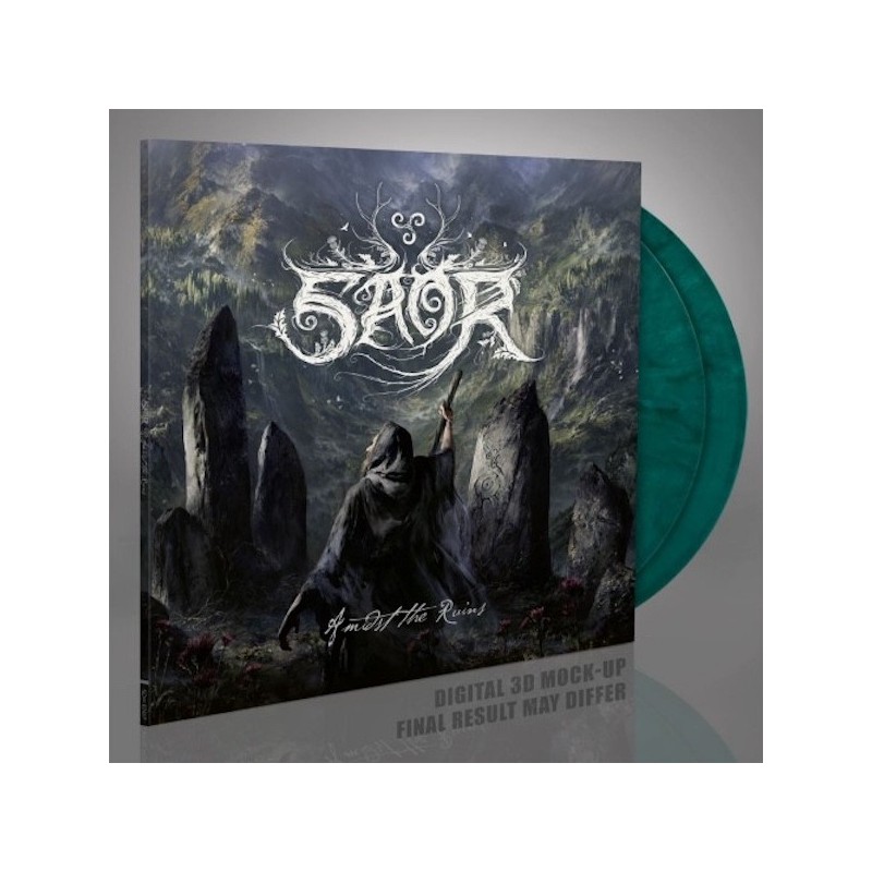 SAOR - Amidst The Ruins - GREEN, WHITE & BLACK MARBLED 2LP