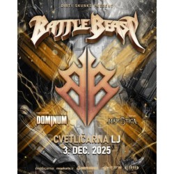 BATTLE BEAST, DOMINUM, MAJESTICA - Ljubljana, 03.12.2025 - VSTOPNICA
