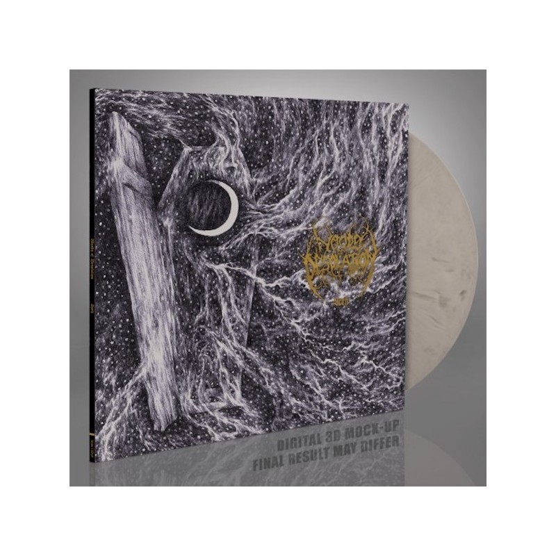WOODS OF DESOLATION - Sorth - WHITE & BLACK MARBLED LP