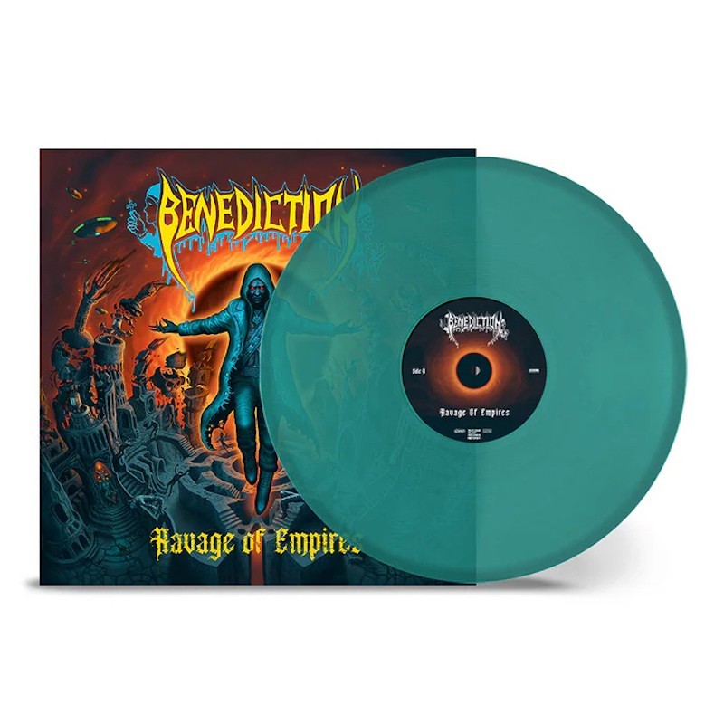BENEDICTION - Ravage Of Empires - PETROL GREEN LP