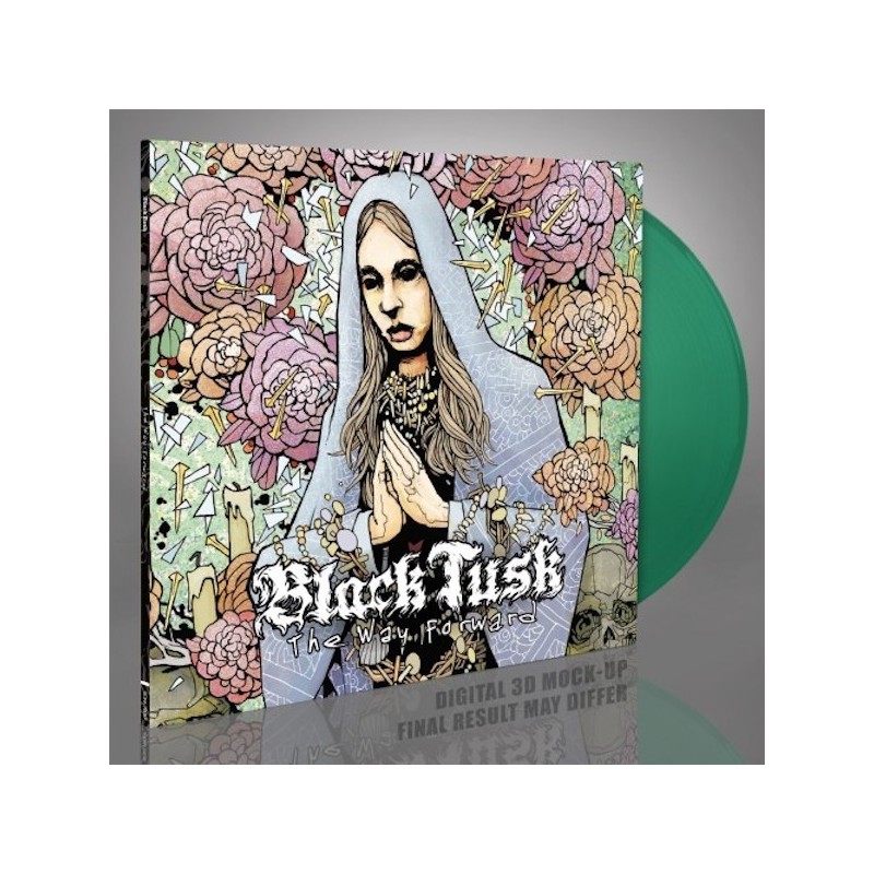 BLACK TUSK - The Way Forward - TRANSPARENT GREEN LP
