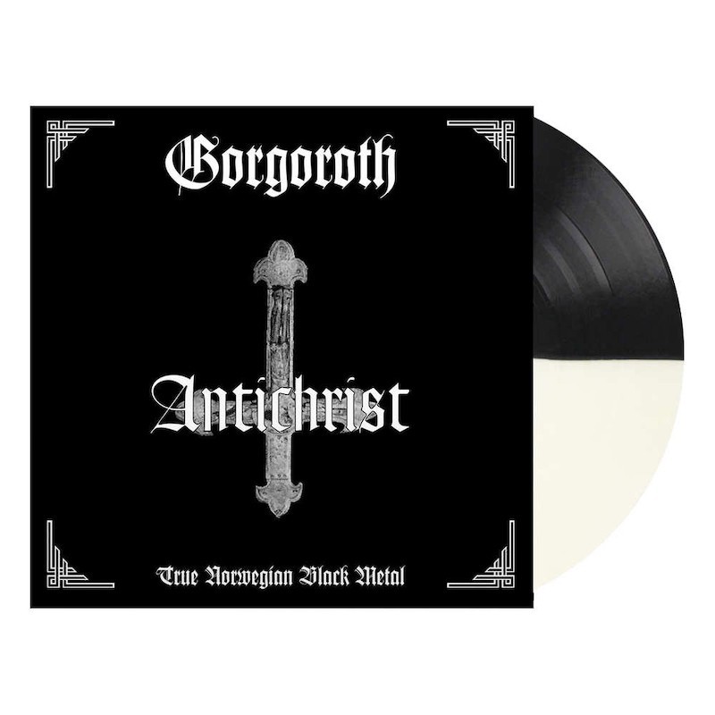 GORGOROTH - Antichrist - HALF BLACK HALF WHITE LP