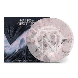 NAILED TO OBSCURITY - Generation Of The Void - CLEAR/LIGHT ROSE/BLACK MARBLED 2LP