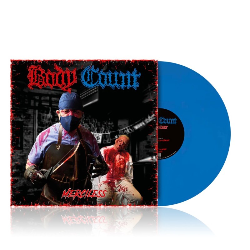 BODY COUNT - Merciless - BLUE LP