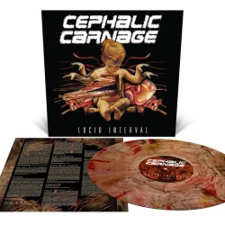 CEPHALIC CARNAGE - Lucid Interval - CUSTOM MARBLE EDITION LP