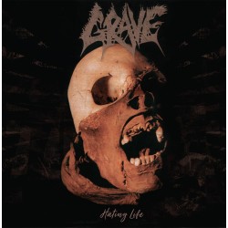 GRAVE - Hating Life - CLEAR W/ BLACK SMOKE LP