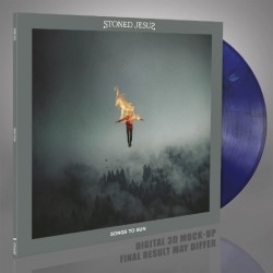 STONED JESUS - Songs To Sun - BLUE, BLACK & WHITE MARBLED LP