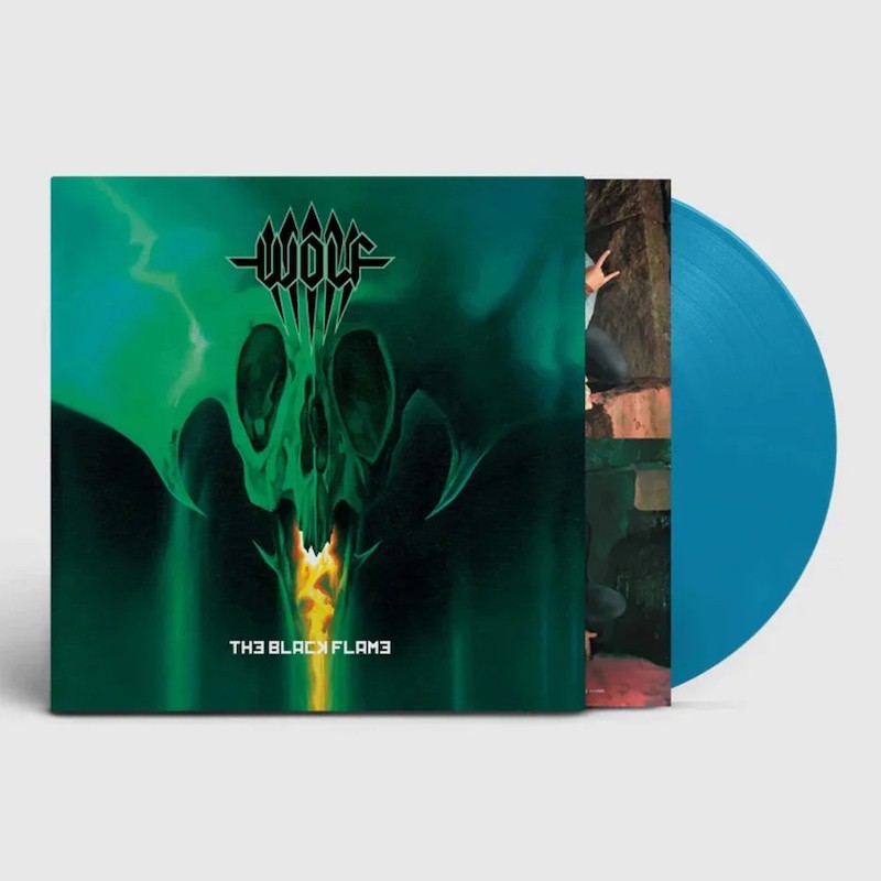 WOLF - The Black Flame - TURQUOISE LP