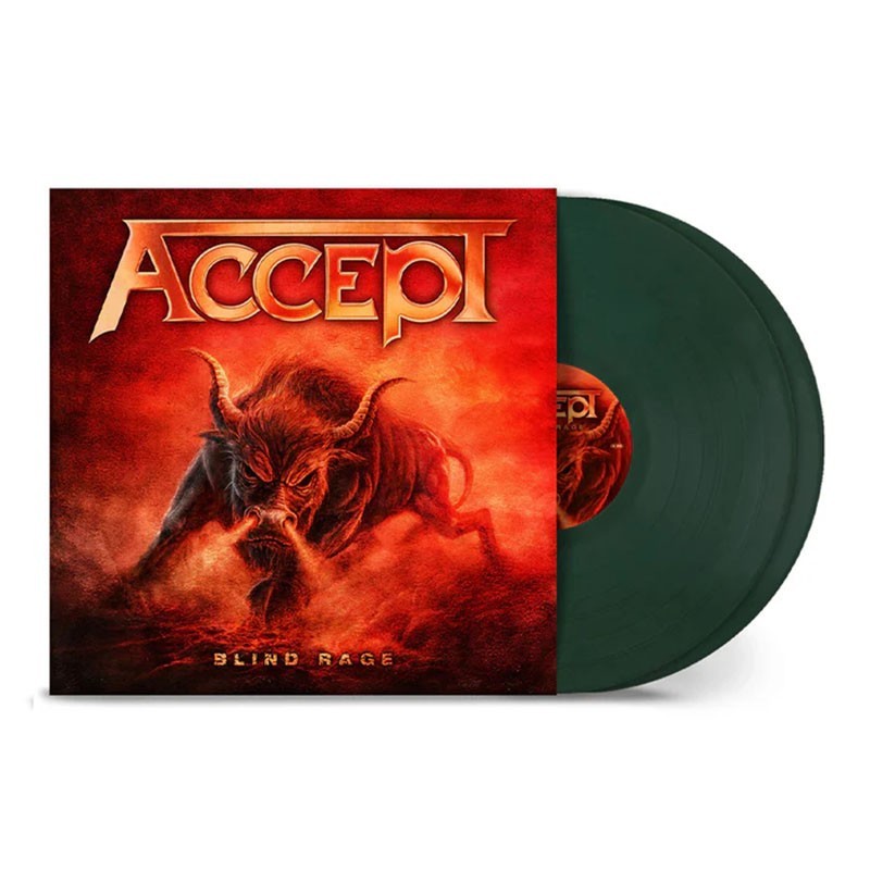 ACCEPT - Blind Rage - DARK GREEN 2LP