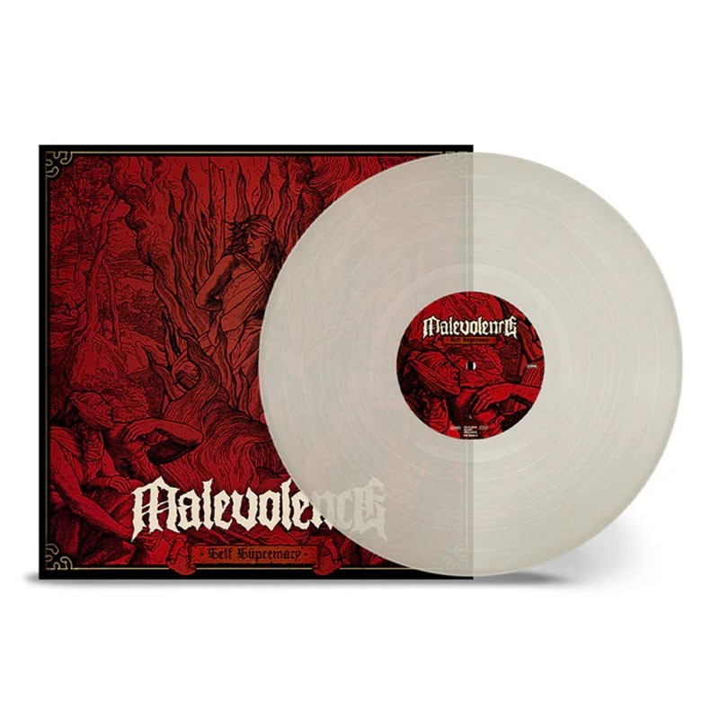 MALEVOLENCE - Self Supremacy - TRANSPARENT NATURAL LP
