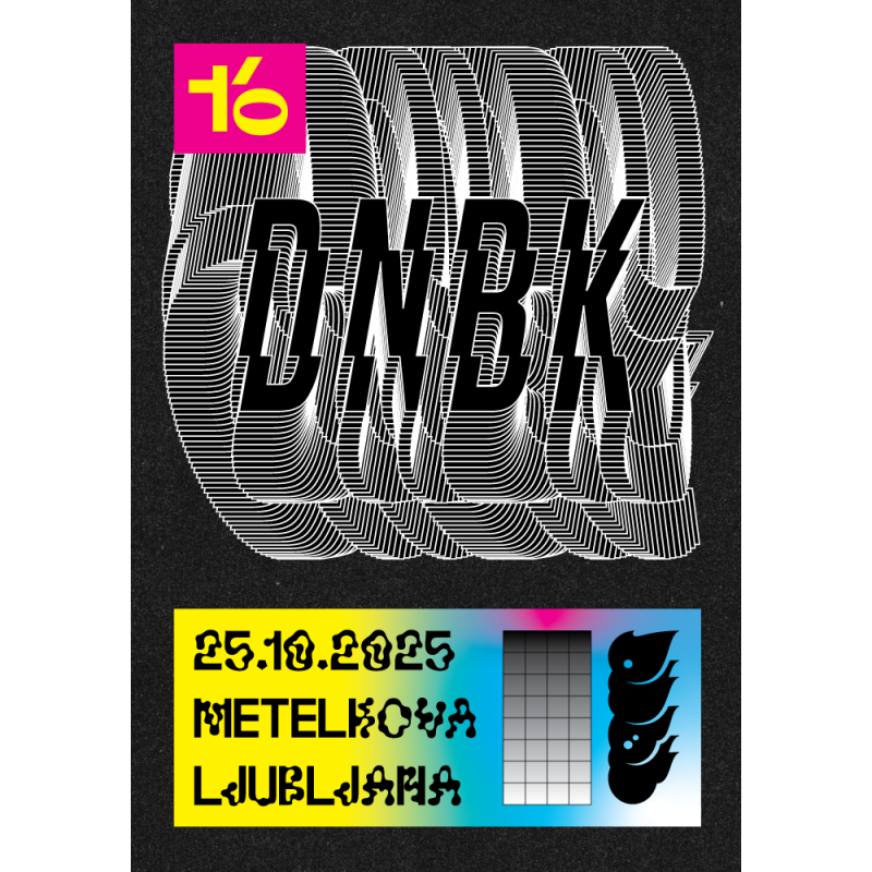 DRUM AND BASS KONFERENCA 2025 - Ljubljana, 25.10.2025 - TICKET