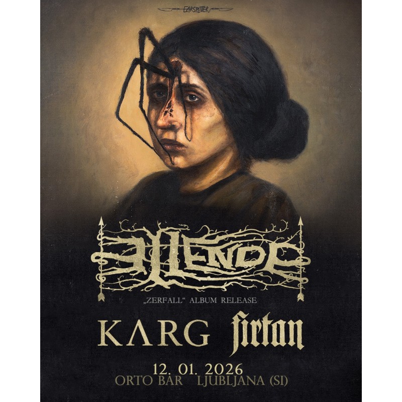 ELLENDE, KARG, FIRTAN - Ljubljana, 12.01.2026 - TICKET