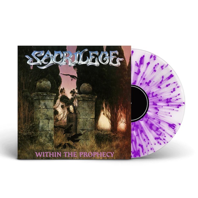 SACRILEGE - Within The Prophecy - CLEAR W/ PURPLE SPLATTER 2LP
