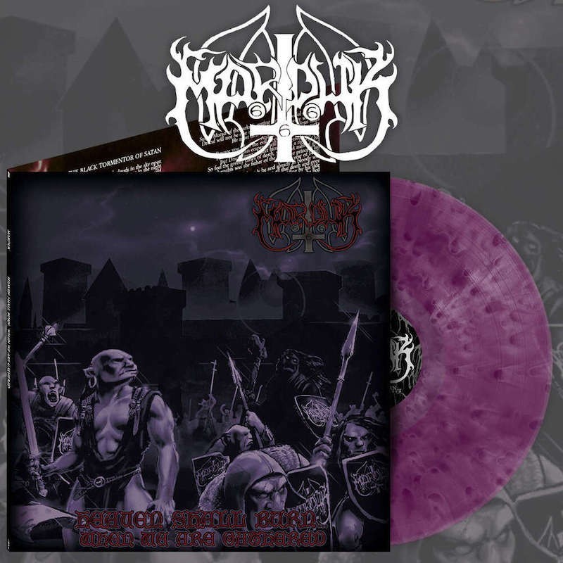 MARDUK - Heaven Shall Burn... When We Are Gathered - MAGENTA CLOUDY LP