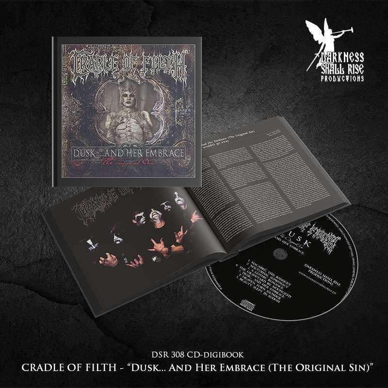 CRADLE OF FILTH - Dusk... And Her Embrace - DIGIBOOK CD