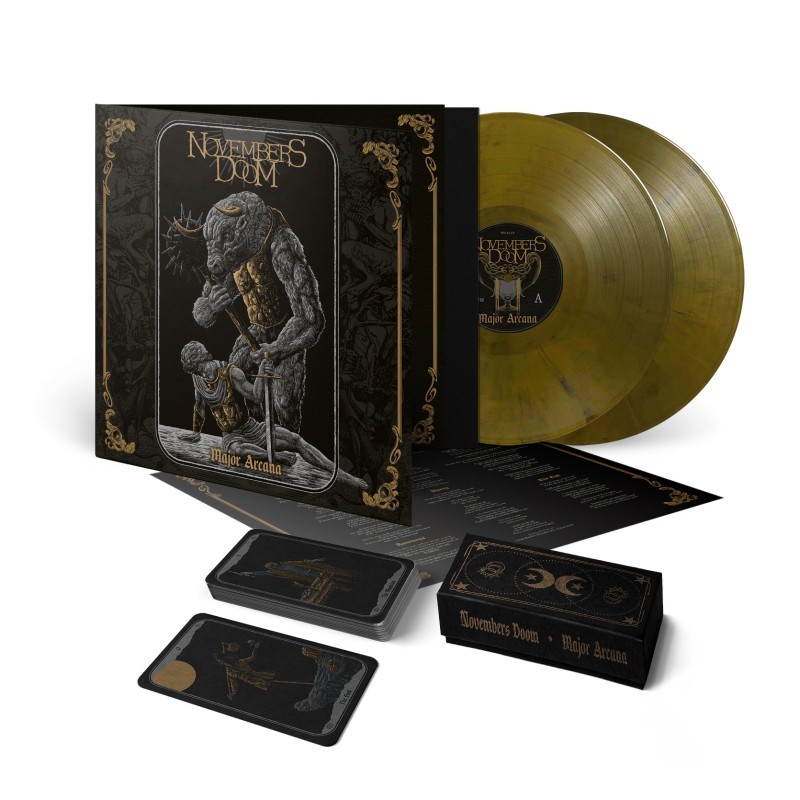 NOVEMBERS DOOM - Major Arcana - BUNDLE GOLD/BLACK 2LP
