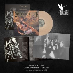 CRADLE OF FILTH - Vempire - TRANSPARENT WHEAT 2LP