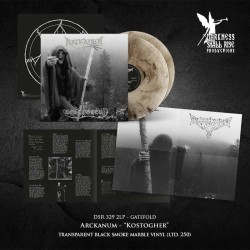 ARCKANUM - Kostogher - BLACK SMOKE MARBLE 2LP