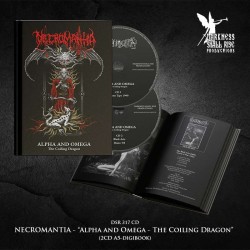 NECROMANTIA - Alpha And Omega - The Coiling Dragon - DIGIBOOK 2CD A5