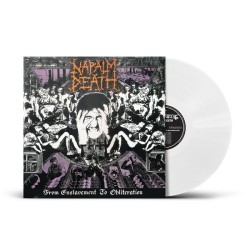 NAPALM DEATH - From Enslavement To Obliteration - WHITE LP