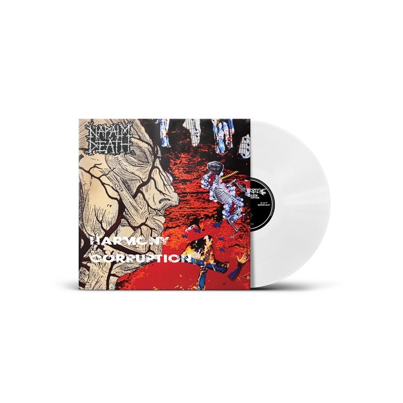 NAPALM DEATH - Harmony Corruption - WHITE LP
