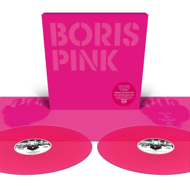 BORIS - Pink - NEON MAGENTA 2LP