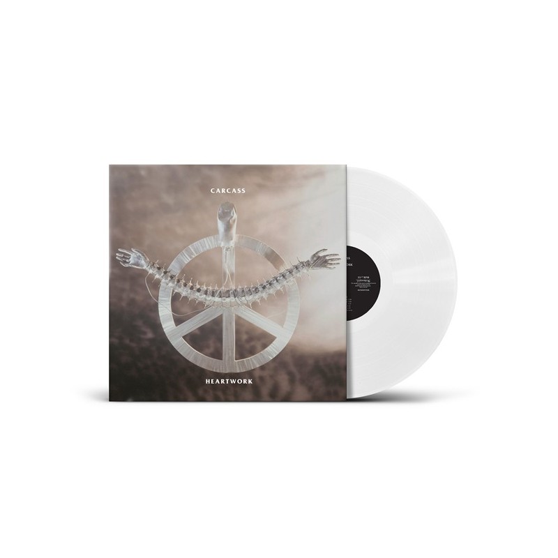 CARCASS - Heartwork - WHITE LP