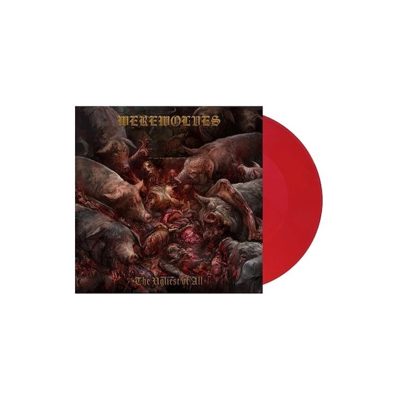 WEREWOLVES - The Ugliest Of All - RED LP