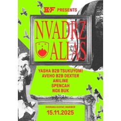 BASS FIGHTERS PRES. ALIAS & NVDRZ - Maribor, 15.11.2025 - TICKET