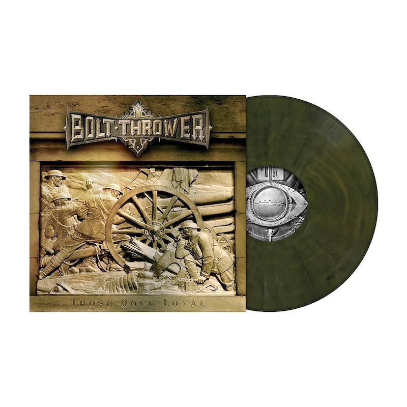 BOLT THROWER - Those Once Loyal - MILITARY GREEN MARBLED LP