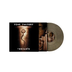 FEAR FACTORY - Obsolete - CLEAR & BLACK MARBLED LP