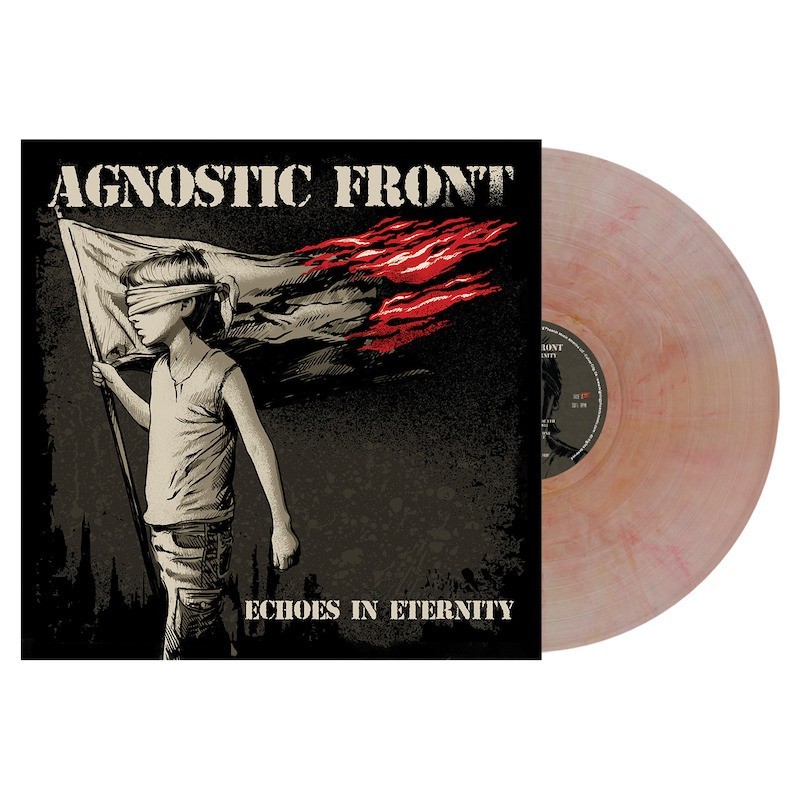 AGNOSTIC FRONT - Echoes In Eternity - CLEAR/RED/BLUE/YELLOW MARBLED LP