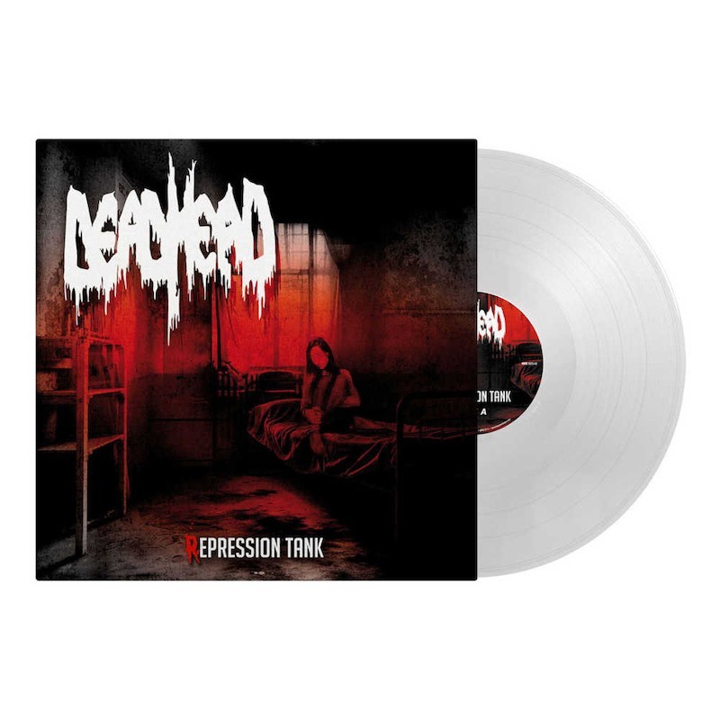 DEAD HEAD - Repression Tank - CLEAR LP