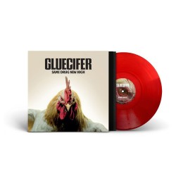 GLUECIFER - Same Drug New High - TRANSLUCENT RED LP