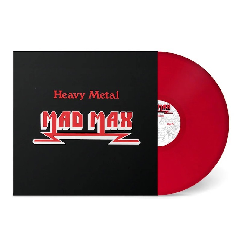 MAD MAX - Heavy Metal - MAD RED LP