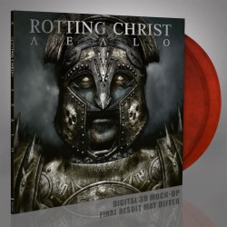 ROTTING CHRIST - Aealo 15TH ANNIVERSARY EDITION - RED MARBLED 2LP
