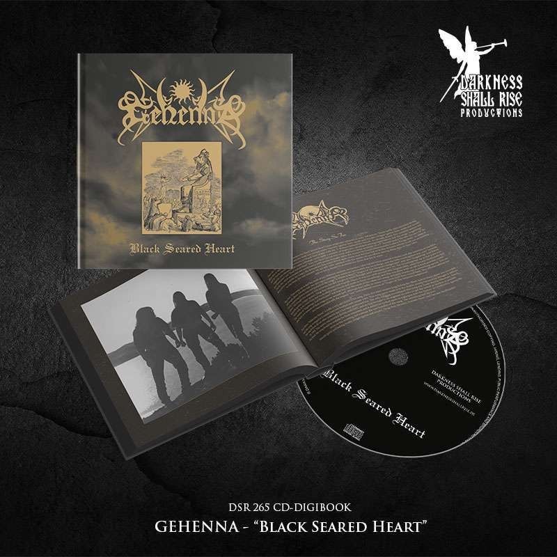 GEHENNA - Black Seared Heart - MEDIABOOK CD