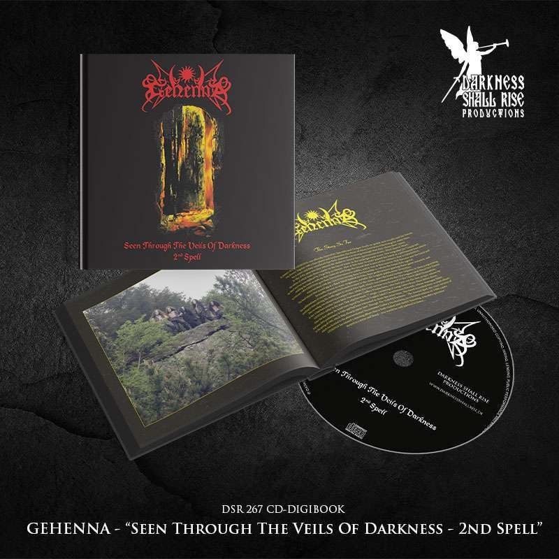 GEHENNA - Seen Through The Veils Of Darkness (The Second Spell) - MEDIABOOK CD