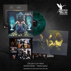 NIFELHEIM - Nifelheim - TRANSPARENT SEA BLUE BLACK MARBLE LP