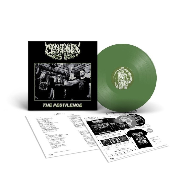 CENTINEX - The Pestilence - MILITARY GREEN LP