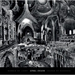 EPHEL DUATH - Hemmed By Light, Shaped By Darkness - WHITE/BLACK SPLATTER 2LP