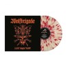WOLFBRIGADE - Life Knife Death - CLEAR W/ RED/WHITE SPLATTER LP