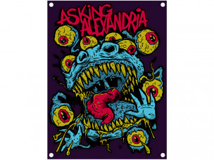 ASKING ALEXANDRIA - Eyeballs - FLAG