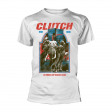 CLUTCH - Elephant WHITE - T-SHIRT