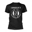 CONFLICT - Standard Issue BLACK - T-SHIRT