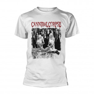 CANNIBAL CORPSE - Butchered At Birth WHITE - T-SHIRT