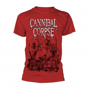CANNIBAL CORPSE - Pile Of Skulls 2018 RED - TS